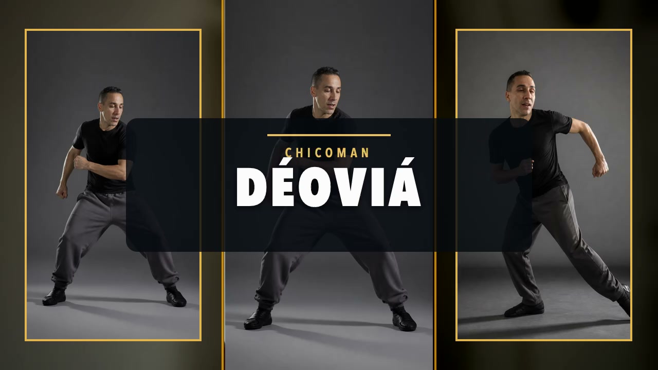 Chicoman dancing in the Déoviá first cut